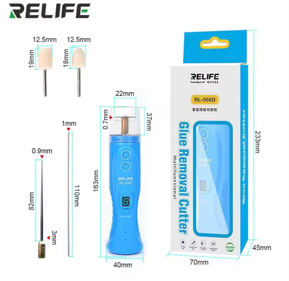 REMOVEDOR DE OCA RELIFE