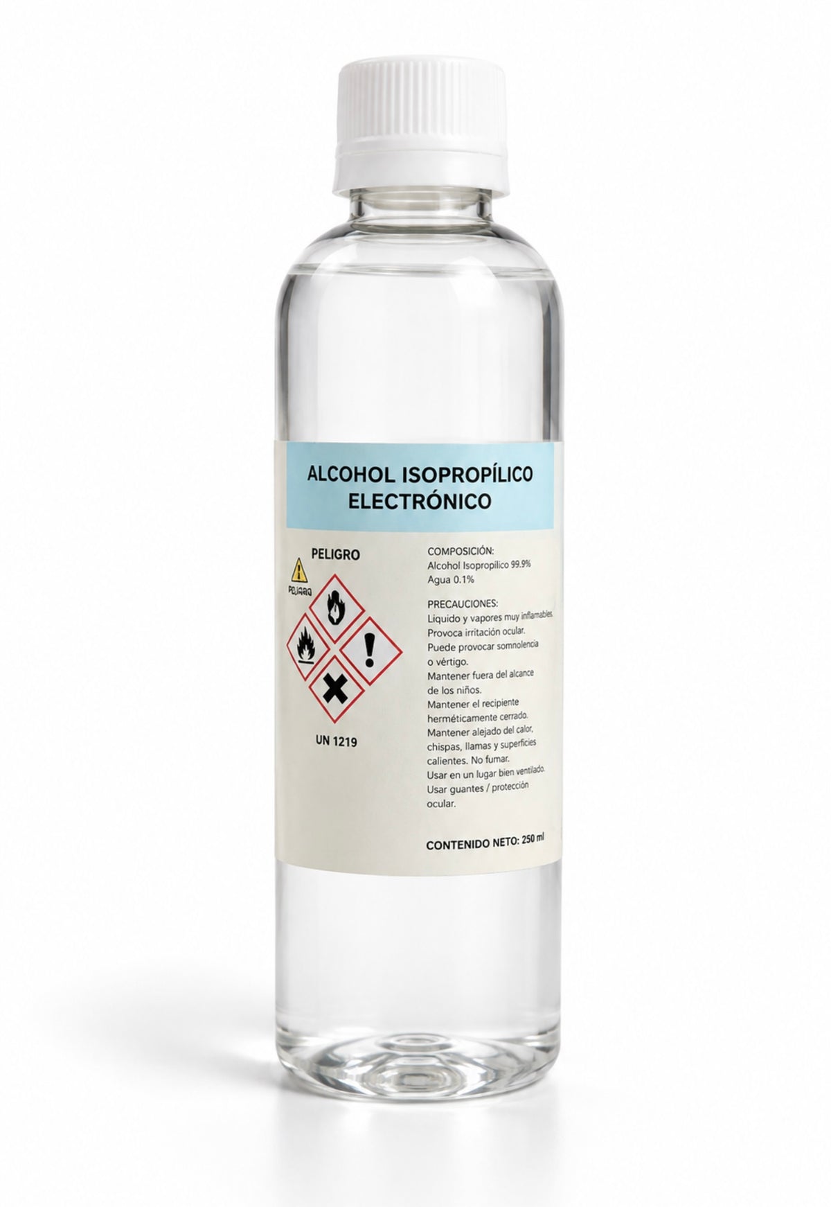 ALCOHOL ISOPROPILICO LIMPIADOR ELECTRÓNICO