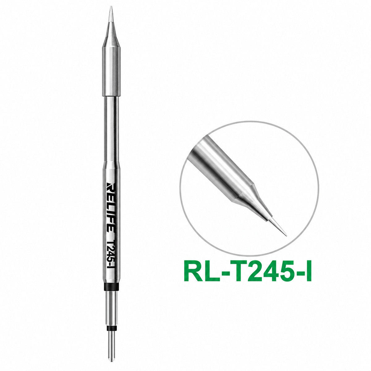 PUNTA PER STAZIONE SALDANTE RELIFE RL-T245-I DIRITTA Ø 0.4mm
