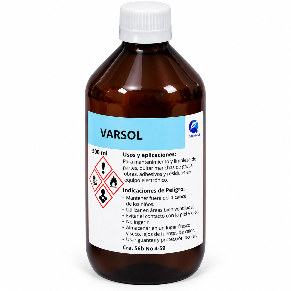 VARSOL-500ML PARA LIMPIEZA TÉCNICA