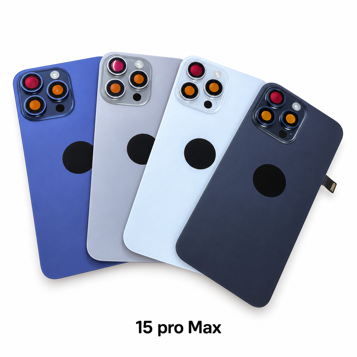 TAPAS TRASERA 15PRO/15PROMAX/16PRO/16PROMAX